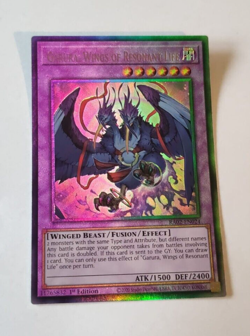 Yu-Gi-Oh! Garura, Wings of Resonant Life (RA02-EN024) Ultimate Rare English MINT - Image 1