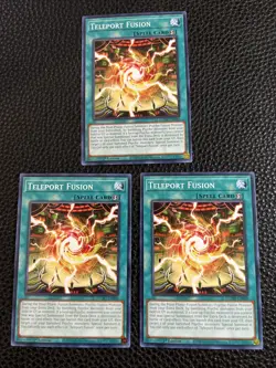 Teleport Fusion (X3) DUAD-EN060 Yugioh 1st Ed. (New) - Image 1