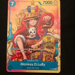 One Piece TCG - Monkey.D.Luffy P-043 (2nd Anniversary Stamped Promo) - English - Image 1