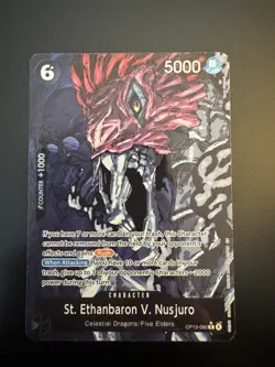 St. Ethanbaron V. Nusjuro Alt Art OP13-080 Carrying On His Wil One Piece English - Image 1