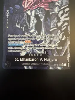 St. Ethanbaron V. Nusjuro Alt Art OP13-080 Carrying On His Wil One Piece English - Image 4