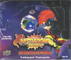 Neopets Battledome TCG Defenders of Neopia Factory Sealed Box 24 Packs of 8 Card - Image 1