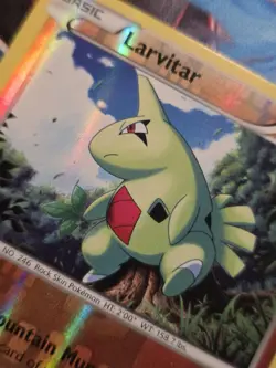 LARVITAR 41/124 XY Fates Collide Reverse Holo Common Pokemon Card - Image 2