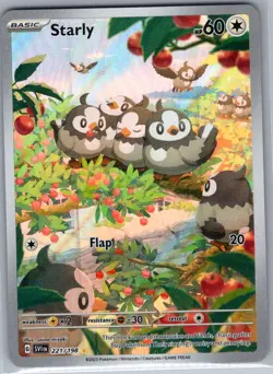 Starly 221/198 SV01: Scarlet & Violet Base Set - Pokemon Card - NM - Image 1