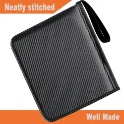 Premium 9-Pocket Zipper Card Binder for 720 MTG TCG Sports Cards - Black - Image 3