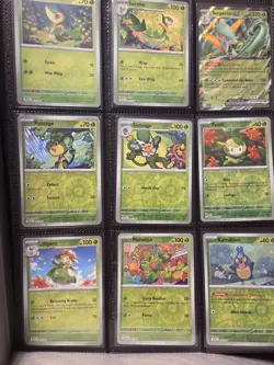 Pokemon Black Bolt complete base master set Total of 166 Cards with Binder - Image 2