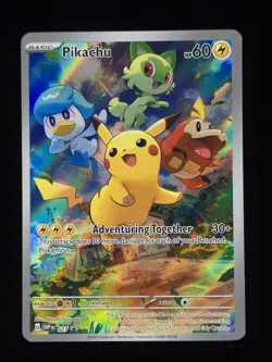 Pikachu 027 Pokemon SV: Scarlet & Violet Promo Cards NM 🔥 - Image 1