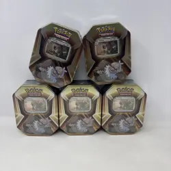5 -Pokemon TCG: Trading Card Game Brand New Factory Sealed Slaking Tin - Image 1
