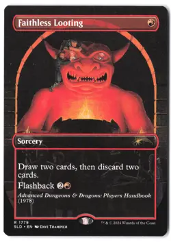 Faithless Looting #1779 SLD MTG NM - Image 1