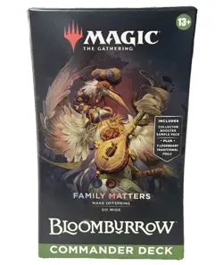 Magic The Gathering - Bloomburrow - Family Matters Commander Deck New & Sealed - Image 1