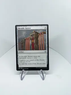 Heraldic Banner - MTG Magic the Gathering - Throne of Eldraine - Image 1