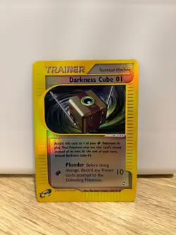 Pokemon TCG Trainer Darkness Cube Aquapolis Reverse Holo #119 NM - Image 1