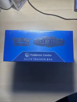 NEW Pokemon Center Stellar Crown Elite Trainer Box ETB TCG FACTORY SEALED! - Image 2