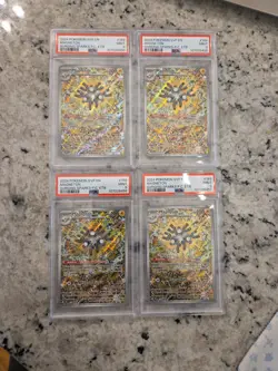 2024 Surging Sparks #159 Magneton PSA 9 ETB Pokemon Center Stamp Promo - Image 3
