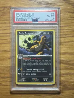 2004 POKEMON EX TEAM ROCKET RETURNS #15 DARK DRAGONITE TEAM ROCKET RETURNS - Image 5