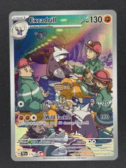 Excadrill 174 Pokemon TEF Temporal Forces 2024 NM 🔥🔥🔥 - Image 1