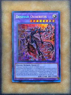 Yugioh Despian Quareritis MP22-EN141 Secret Rare 1st Ed NM - Image 1