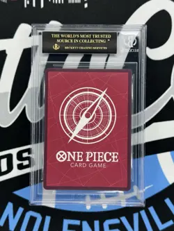 BGS 10 Black Label One Piece Rob Lucci Alt Art Leader Pillars Strength #OP03-076 - Image 2