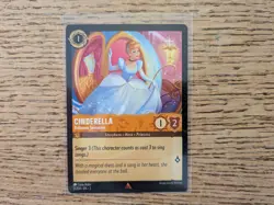 RARE CARD CINDERELLA BALLROOM SENSATION DISNEY LORCANA RISE OF FLOODBORN 3/204 - Image 2