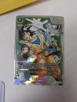 Dragon Ball Super Card Game Manga Booster 2 - Son Goku SR Alt Art Sb02-038 - Image 1