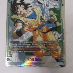 Dragon Ball Super Card Game Manga Booster 2 - Son Goku SR Alt Art Sb02-038 - Image 2