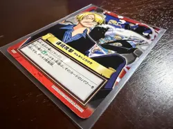 Sanji Vintage Japanese Card Bandai Vintage ONE PIECE Carddass First OP set! - Image 3