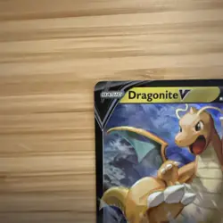 Pokemon Go Dragonite v TCG 2022 Holo Ultra Rare Holographic Card 049/078 - Image 2