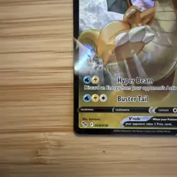 Pokemon Go Dragonite v TCG 2022 Holo Ultra Rare Holographic Card 049/078 - Image 5