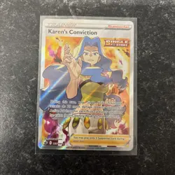 Karen's Conviction 193/198 Full Art Chilling Reign Pokemon Card - Image 1