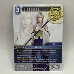 Final Fantasy Legacy Collection Lightning Re-170H/16-124H Collectible Card - Image 1