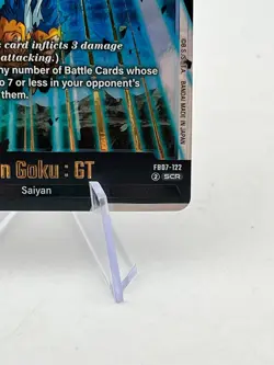 Dragon Ball Card Game Fusion World Son Goku : GT FB07-122 Secret Rare - Image 3
