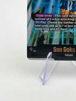 Dragon Ball Card Game Fusion World Son Goku : GT FB07-122 Secret Rare - Image 4