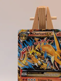 Mega M Charizard Y EX 13/108 XY Evolutions Holo 2016 Pokemon Card - Image 2