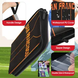 Baseball Card Binder with Sleeves 900 Pocket, San Francisco Baseball Trading ... - Image 2