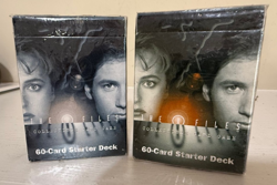 Lot of 2 X-Files CCG 60 Card Starter Decks Factory Sealed Premiere Edition 1996 - Image 2