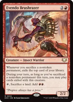 MTG Edge of Eternities Commander - Evendo Brushrazer - Image 1