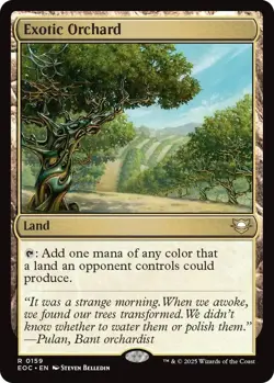 MTG Edge of Eternities Commander - Exotic Orchard - Image 1