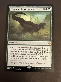 MTG Finale of Devastation (1x) War of the Spark (WAR) 160/264 Non-Foil - Image 1