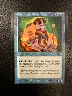 MTG - Empress Galina - (54/356) - Invasion - LP - FOIL + non-foil - Image 3