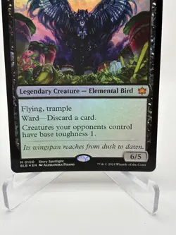 Magic The Gathering - Maha, Its Feathers Night Foil Mythic #0100 BLB Bloomburrow - Image 3