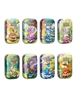 Pokemon TCG Prismatic Evolutions Mini Tin - Assorted (FREE SHIPPING✔) - Image 1