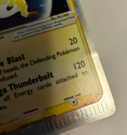 Pokemon TCG Raichu EX Sandstorm Holo Card 98/100 Ultra Rare LP See Photos - Image 3