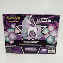 Galarian Rapidash V Box w/ Cosmic Eclipse & Evolving Skies Pokemon NEW Sealed - Image 5