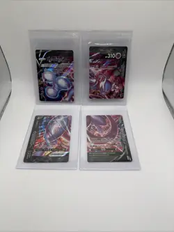 Pokemon Black Star Promo Mewtwo V Union Holo - Set of 4 - SWSH159 - SWSH162 - Image 1