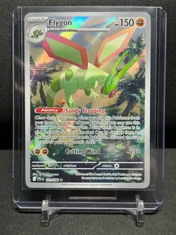 Flygon 101/094 IR Illustration Rare Holo Pokemon 2025 Phantasmal Flames NM - Image 1