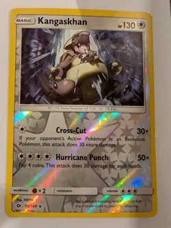 Kangaskhan 99/149 - Sun & Moon Base Set Pokemon Reverse Holo Foil Nice! - Image 1