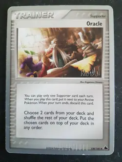 Pokemon Trainer Oracle 'World Championship' 138/144 - Signed! - Image 1