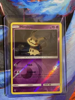 Pokemon Mimikyu 58/145 SM - Guardians Rising Reverse Holo Rare NM - Image 3