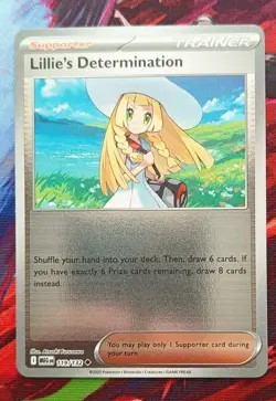 🌸 Pokemon TCG Lillie’s Determination #119 Reverse Holo - Rare Mega Evolution 🌸 - Image 1