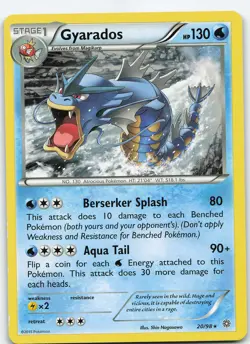Gyarados (20) 20/98 XY - Ancient Origins Rare Normal MP Pokemon TCG - Image 1